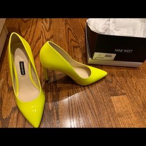 New Nine West Tatiana Neón heels